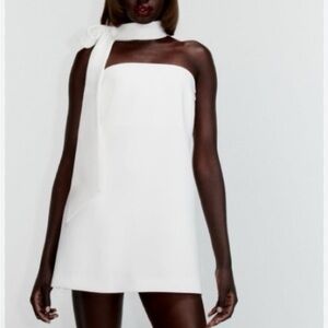 Zara choker mini dress size small